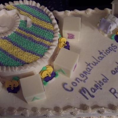 Baby Shower With Cradle