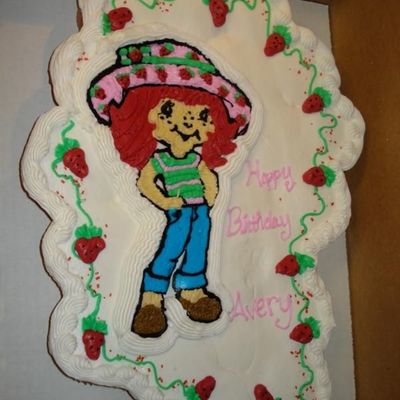 Strawberry Shortcake Cupcake Cake