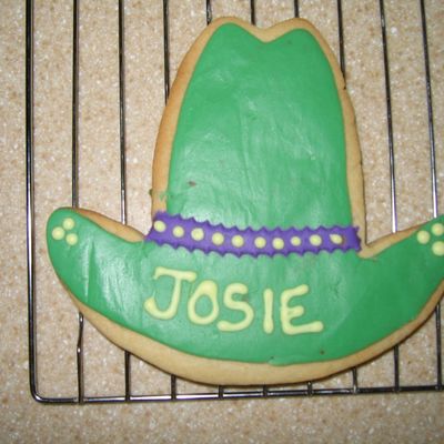 Cowboy Hat Cookie