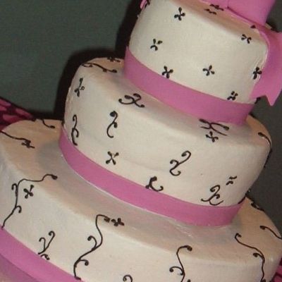 Pink And Black Rounds