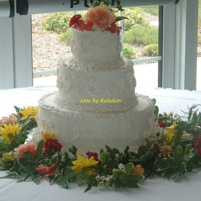 Stacked Butteercream Rounds