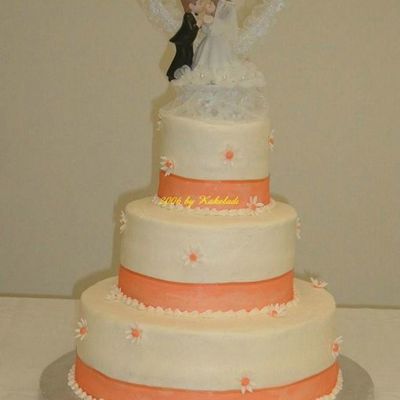 Orange Daisy Tiers