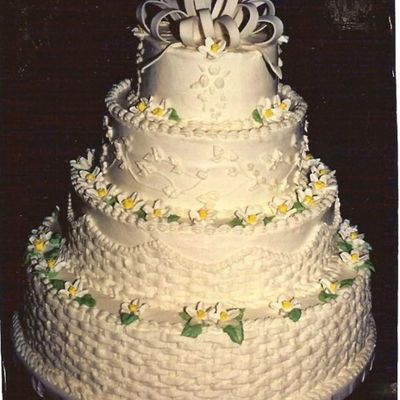 Basketweave And Orange Blossoms