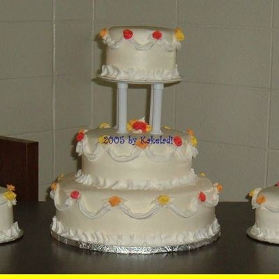 Fondant Swages On Buttercream