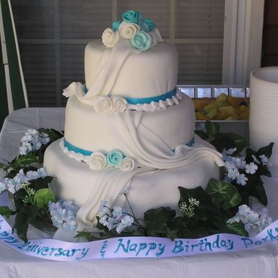 Turquoise & Ivory Elegance