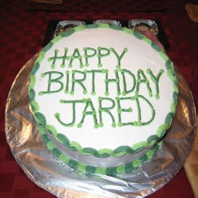 Jared's Birthday Cake