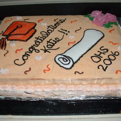 Katie's Graduation Cake