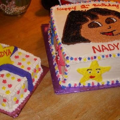 Dora 2Pc Cake