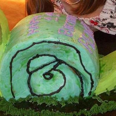 3D Snail Cake