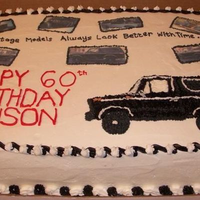 Ford Bronco Cake
