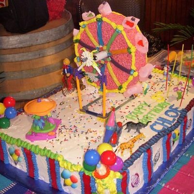 Functioning 3D Ferris Wheel