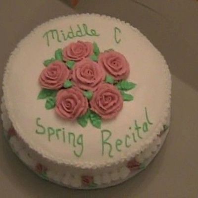 Recital Cake