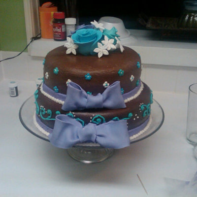 Flower Birthday Cake