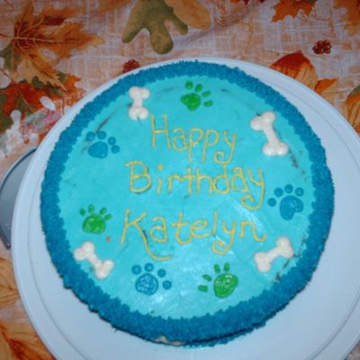 Dog Birthday Cake