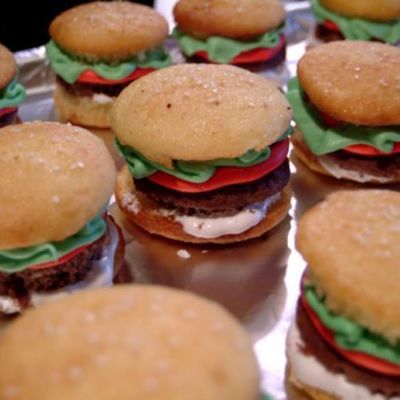 Hamburger Cupcakes