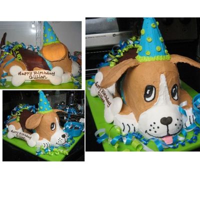 Dog Cake Beagle