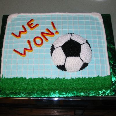 Soccer Cake