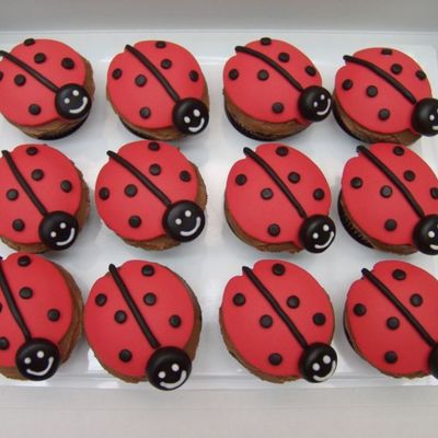 Ladybug Cupcakes