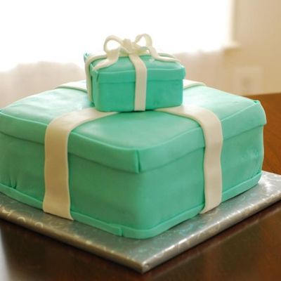 Another Tiffany Box Cake