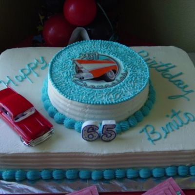 57 Chevy Edible Printout