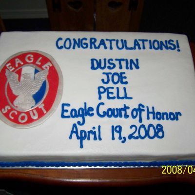 Eagle Scout Cake