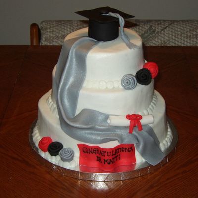 My Husband's Graduation Cake