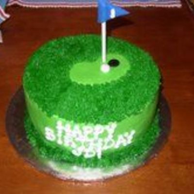 Golf Birthday Cake