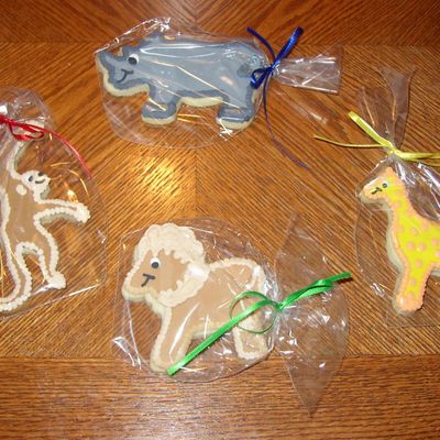 Safari Animal Cookies