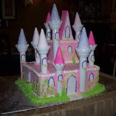 Princess Castle Cake