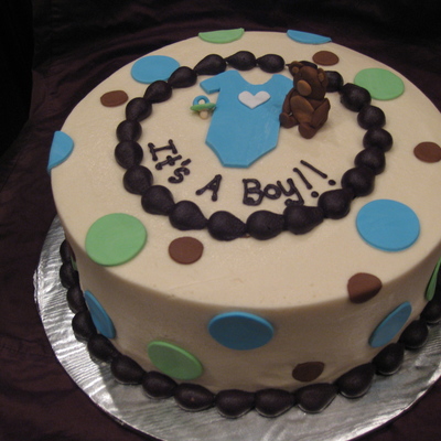 Baby Boy Cake