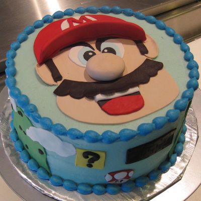 Super Mario Birthday Cake