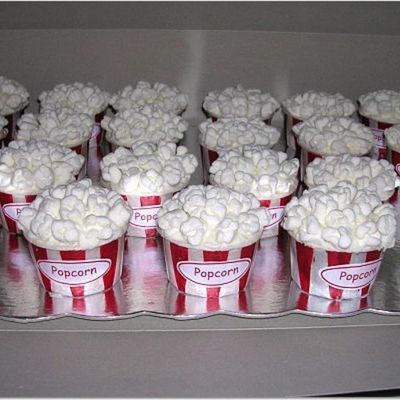 Popcorn Cupcakes