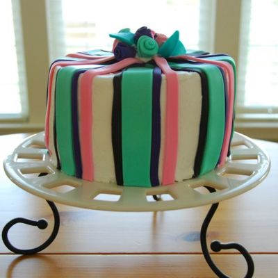 Stripey Party Cake