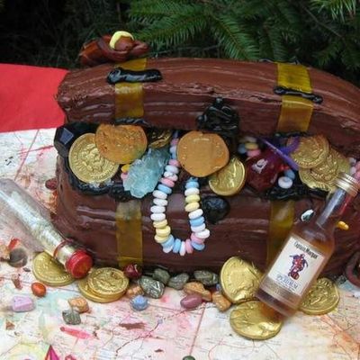 Treasure Chest Cake