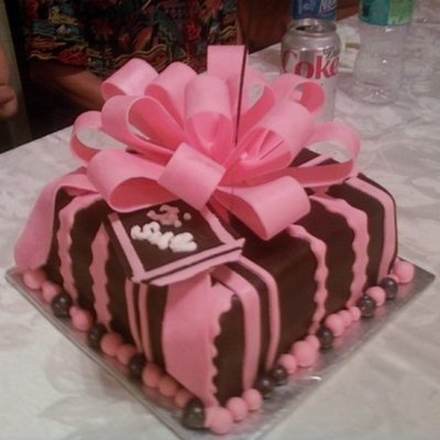 Pink & Brown Package