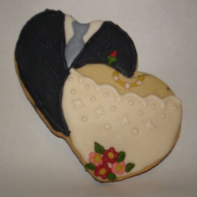 Bride And Groom Heart