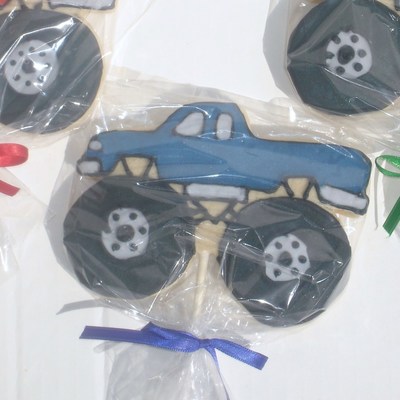 Monster Truck Cookie