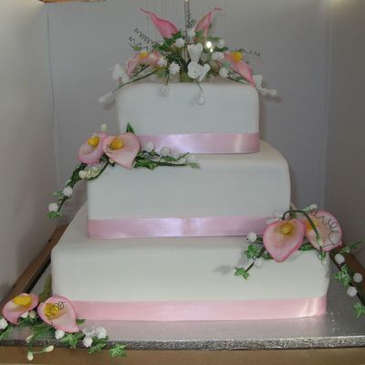 Sarahs Wedding Cake