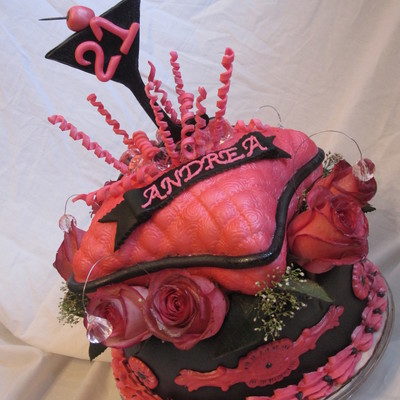 21St Birthday Pillow Cake