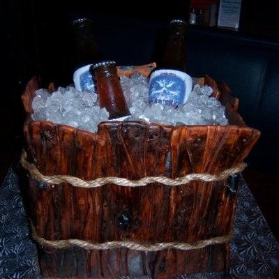Beer Crate Cake