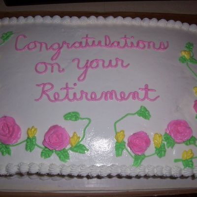 Retirement Cake