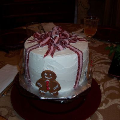 Gingerbread Man Cake