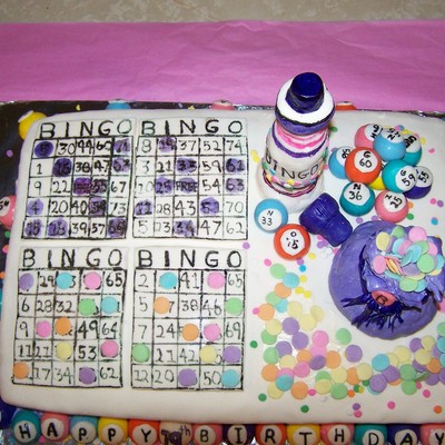 Bingo Cake