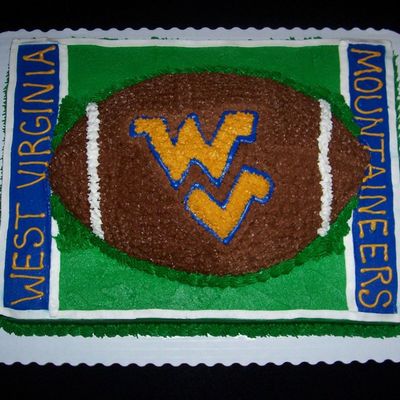 Wvu Football Grooms Cake