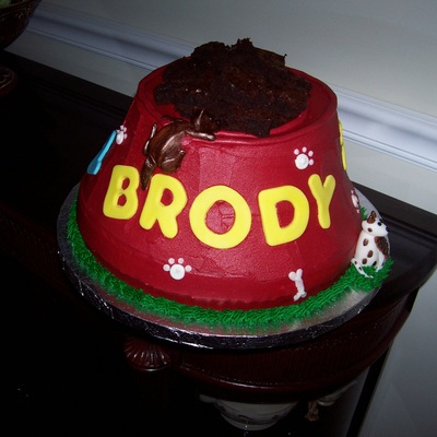 Puppy Birthday Cake