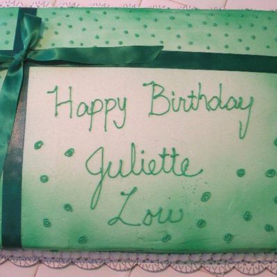 Juliette Low Birthday Cake