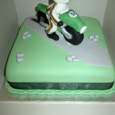 Motorbike Cake