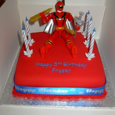 Power Rangers Cake