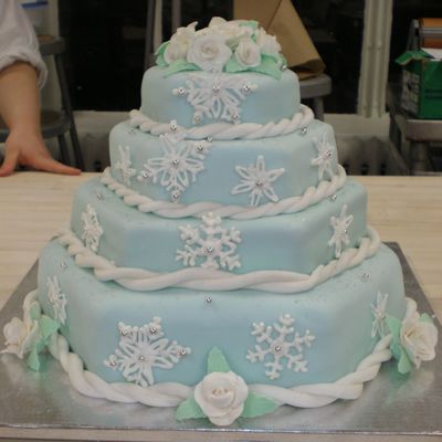 Winter Wonderland Cake