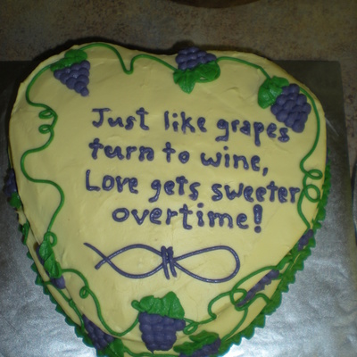 50Th Anniversary Cake